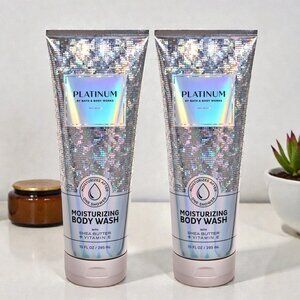 🆕Bath & Body Works Platinum Moisturizing Body Wash Bundle/Lot